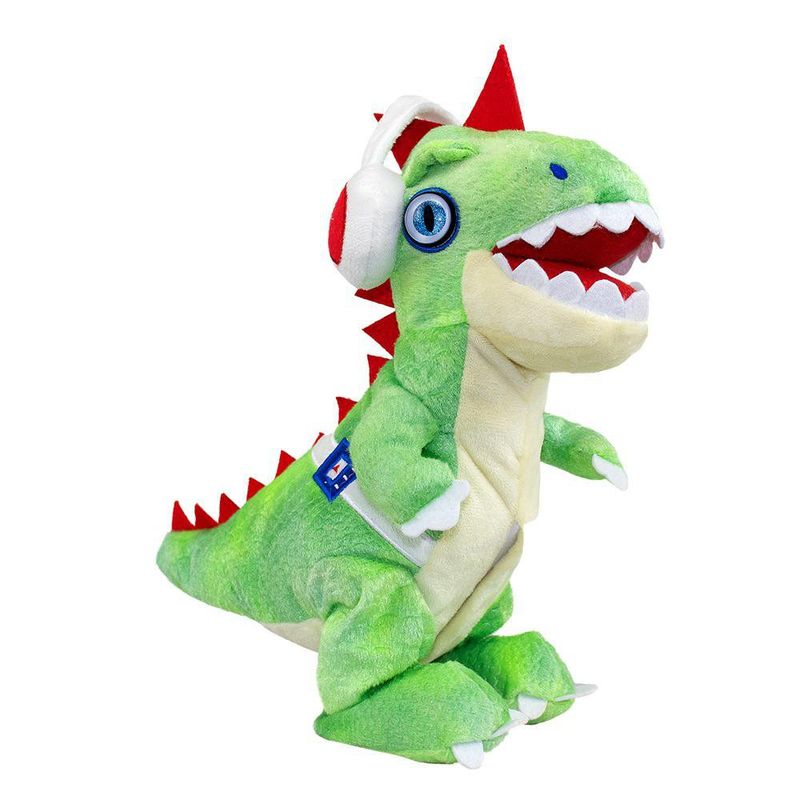 Peluche Interactivo DJ Rex Mascotas