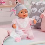 Muñeca Bebé con Accesorios de 38 Cm