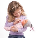 Muñeca Bebé con Accesorios de 38 Cm