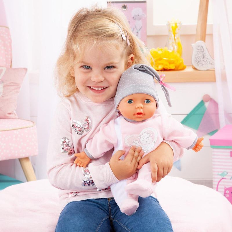 Muñeca Bebé con Accesorios de 38 Cm