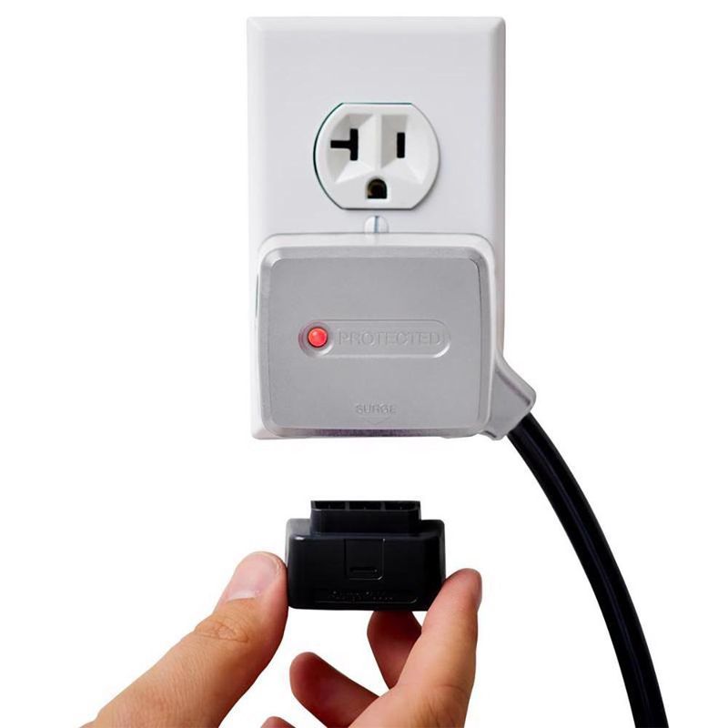 Regleta de 6 Tomas y Protector Contra Sobretensiones 1000 J