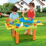 Mesa Infantil Multijuego Para Agua y Arena