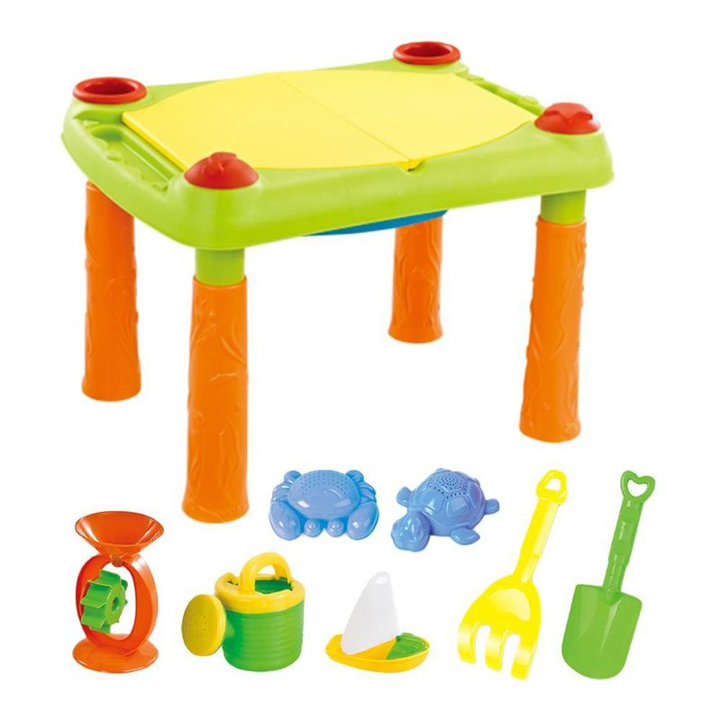 Mesa Infantil Multijuego Para Agua y Arena