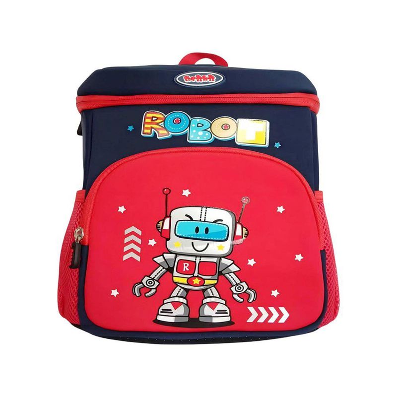 Mochila Infantil Robot Azul