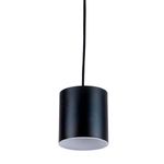 Lámpara Colgante 1 Luz Cilindro Aludra Negro