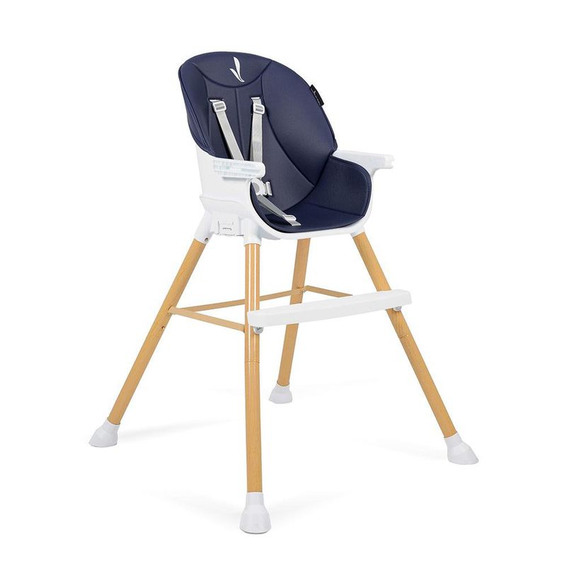 Silla Alta para Bebé Diseño Moderno y Patas de Madera