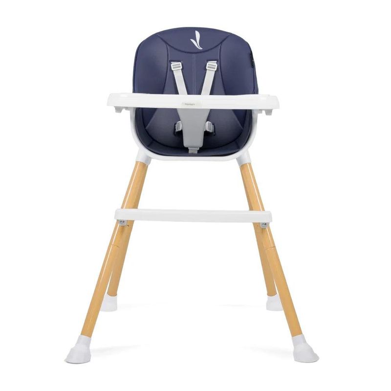 Silla Alta para Bebé Diseño Moderno y Patas de Madera