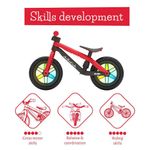 Bicicleta BMXIE Glow Rojo