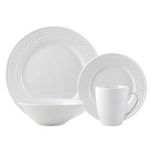 Vajilla Continuum Blanca 16 Pzas
