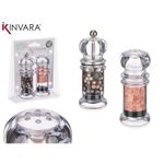 Set de Salero y Pimentero de Plástico Transparente