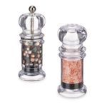 Set de Salero y Pimentero de Plástico Transparente