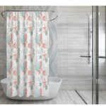 Set de Cortina con 12 Ganchos Diseño Mar