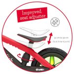 Bicicleta BMXIE Glow Rojo