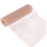 Malla Decorativa Navideña de 10.5 plg x 10 yardas Color Rosado