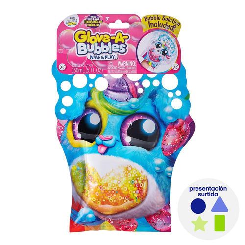 Guante de Burbujas 50 Ml Diseños Surtidos