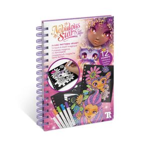 Cuaderno Creativo Fantasy Foil Art Nebulous Stars