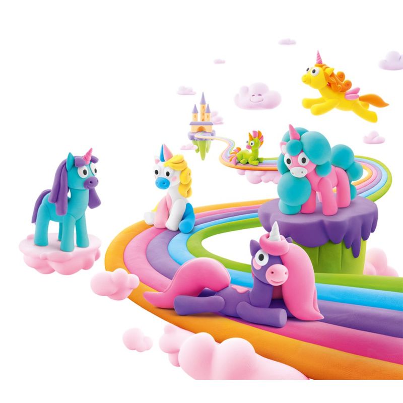 Plastilina Interactiva Hey Clay Unicornios 15 Botes