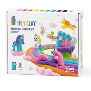 Plastilina Interactiva Hey Clay Unicornios 15 Botes