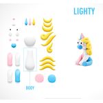 Plastilina Interactiva Hey Clay Unicornios 15 Botes