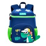 Mochila Infantil Azul con Diseño de Dinosaurio