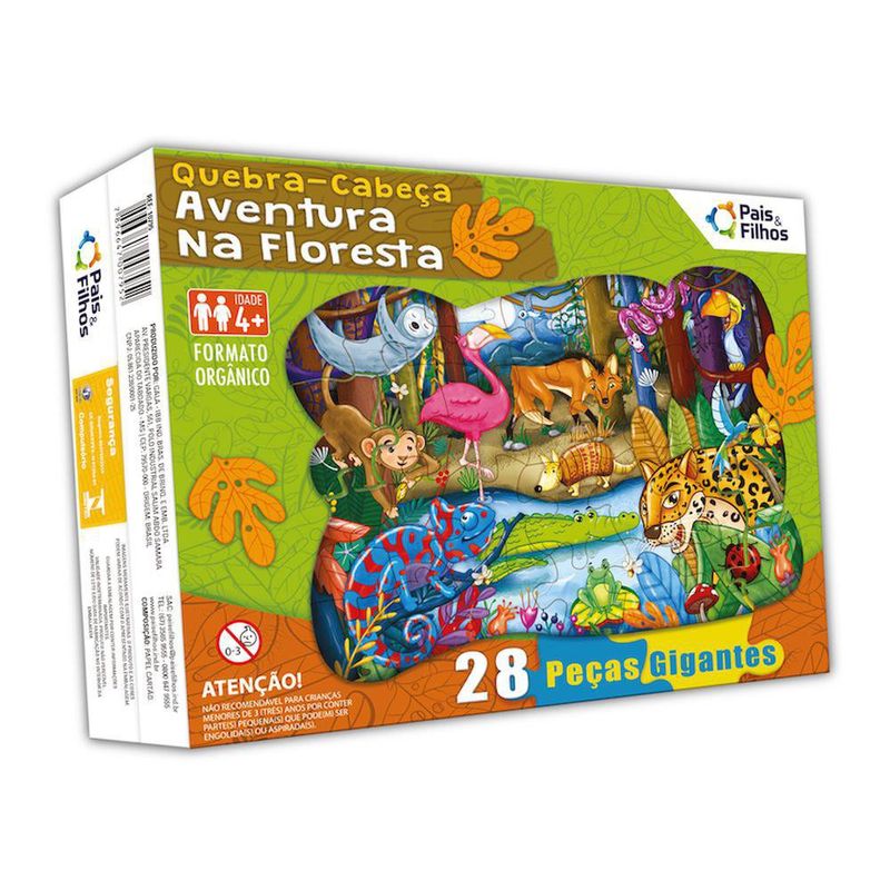 Rompecabezas Aventura en la Selva