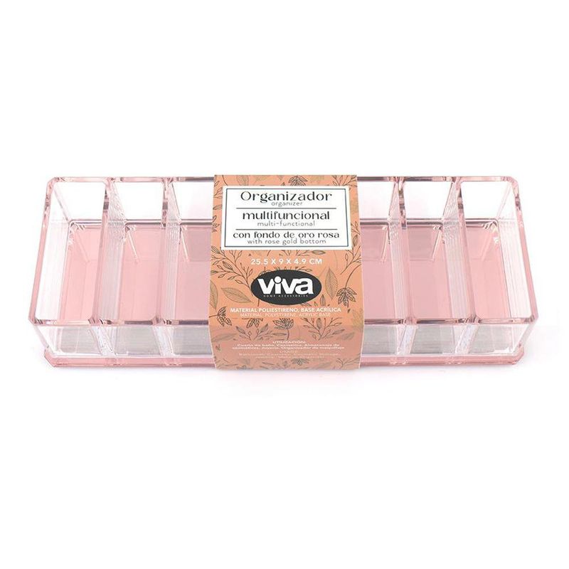 Organizador de Cosméticos Rosa