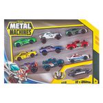 Metal Machines S2 Paquete de 10 Autos Diseños Surtidos