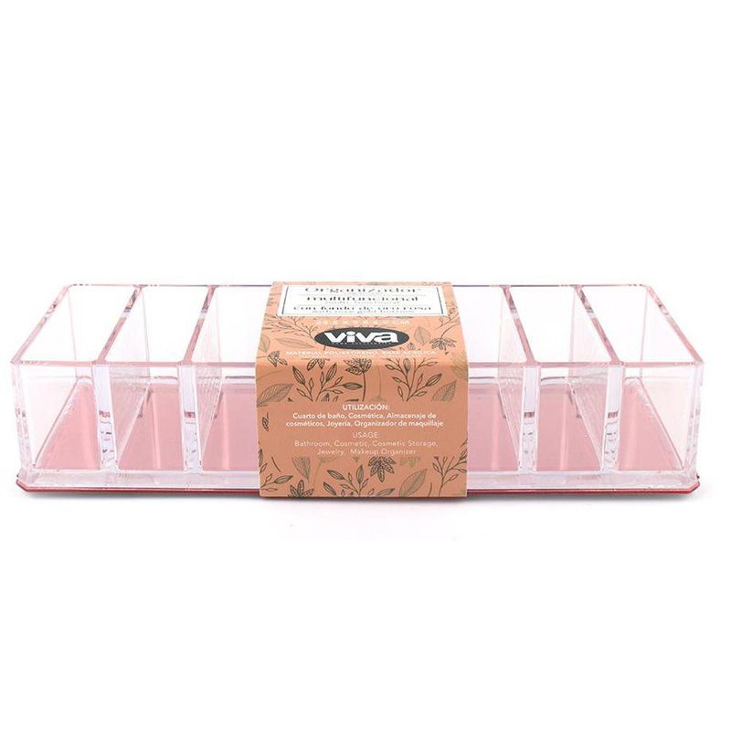 Organizador de Cosméticos Rosa
