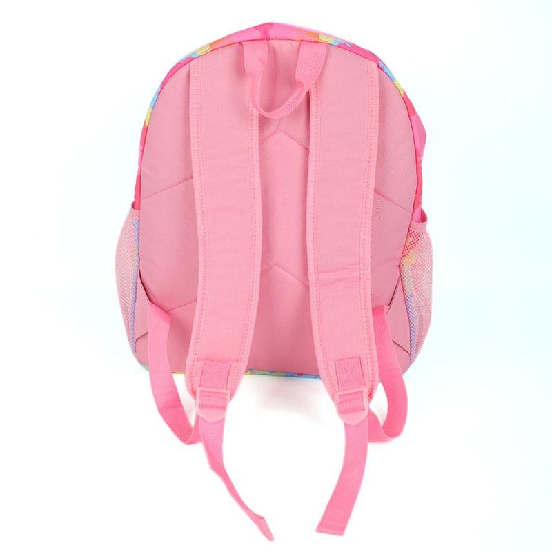 Mochila Estampada Today Will Be Awesome Rosada 30X13X42 Cm