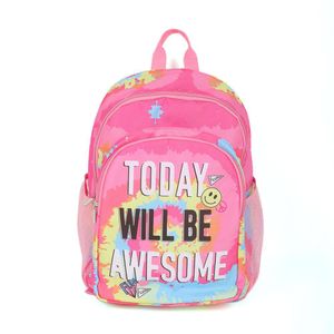 Mochila Today Will Be Awesome Rosada
