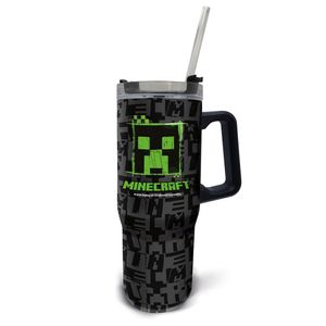 Vaso Térmico con Asa y Pajilla Minecraft