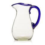 Jarra Eza II Transparente y Azul de 1 L