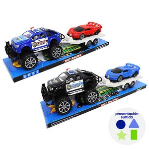 Set de 2 Carros a Frcción 54.5x16x16 Cm