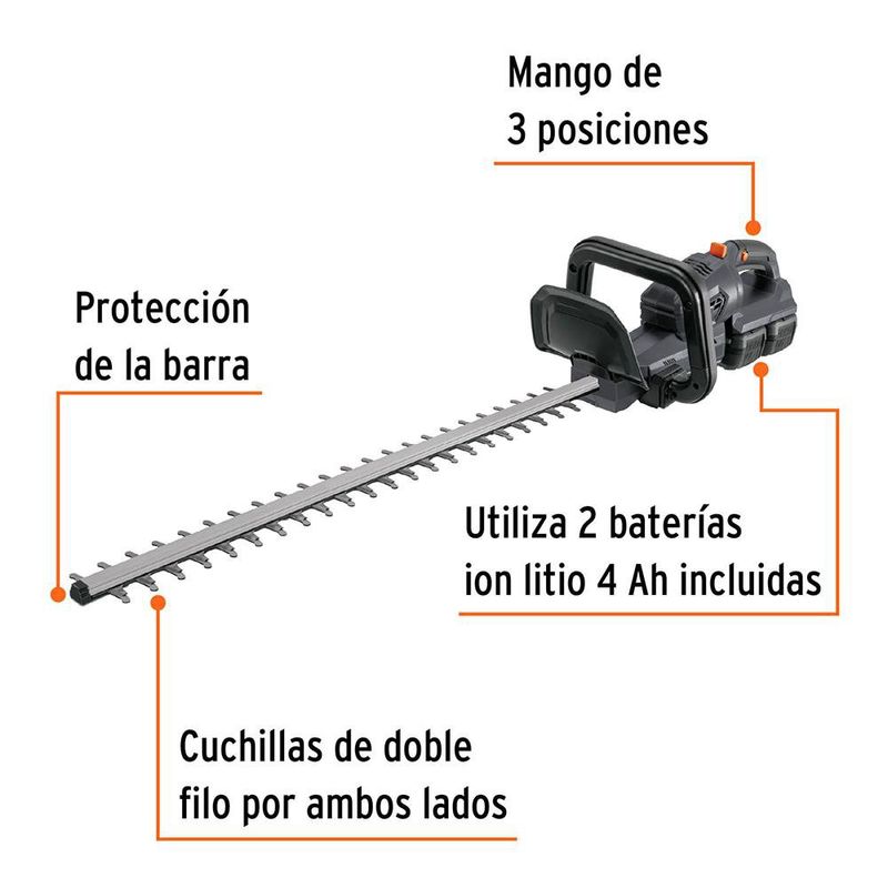 Kit de Cortasetos Inalámbrico 13 Mm 40V