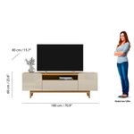 Rack para TV Orlando con Almacenamiento