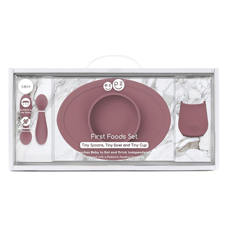 Set de Alimentación Inicial EZPZ de Silicona