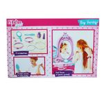 Tocador de Belleza Rosa de Blanco 78 Cm