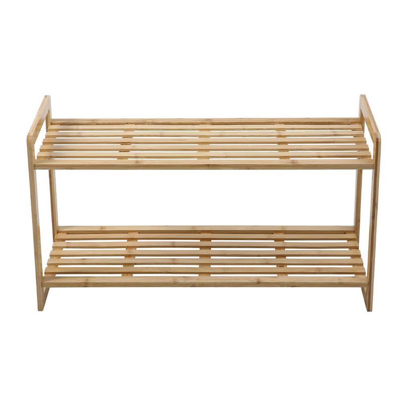 Zapatera Bambú 2 Divisiones 68x26x38 Cm