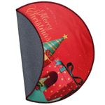 Alfombra Merry Christmas 100x100 Cm