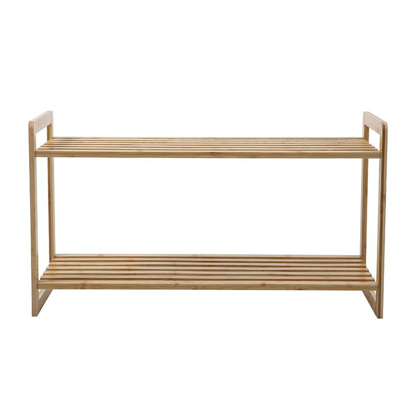 Zapatera Bambú 2 Divisiones 68x26x38 Cm