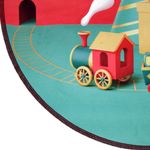 Alfombra Merry Christmas 100x100 Cm