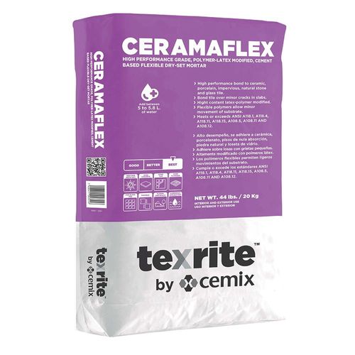 Adhesivo Ceramaflex Blanco 20 Kg - Cemix