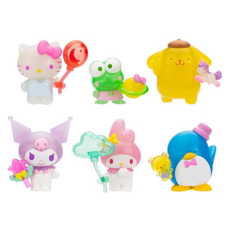Pack de 6 Figuras Hello Kitty y Amigos
