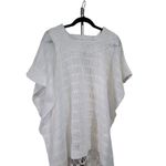 Güipil Artesanal Bordado y Crochet Blanco