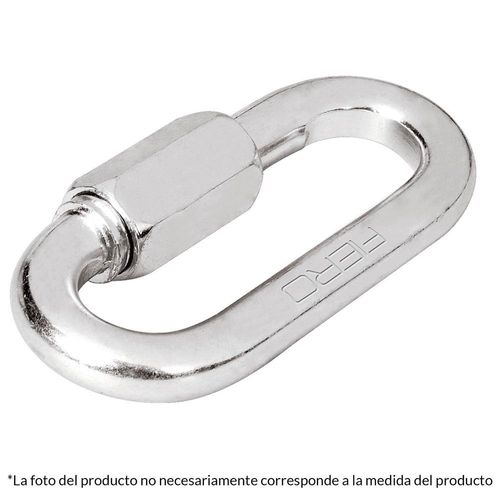 Eslabón Con Seguro 1/4 Plg - Fiero