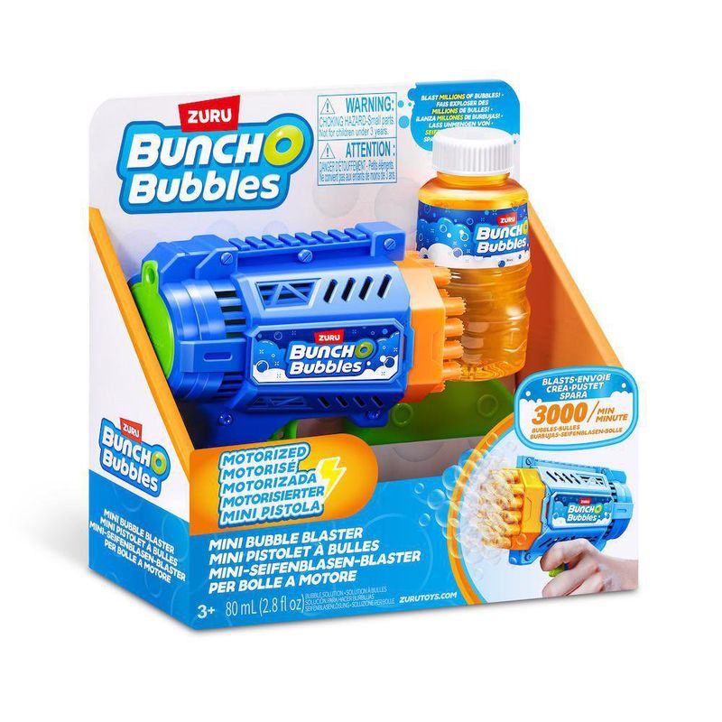 Lanzador de  Burbujas Pequeño 80 Ml