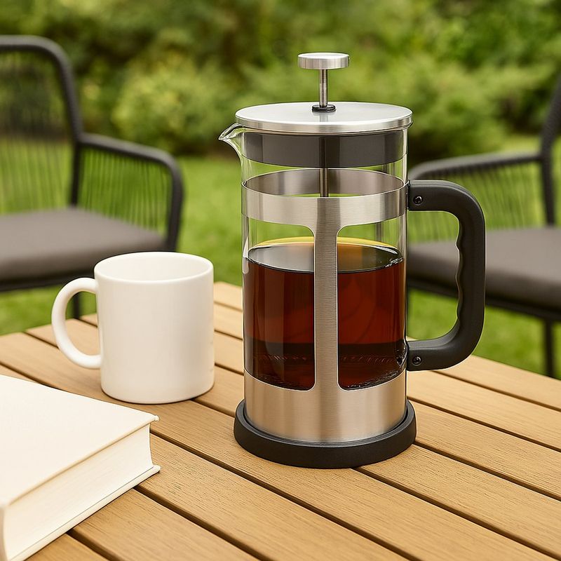 Cafetera de 1000 ml Acero Inoxidable