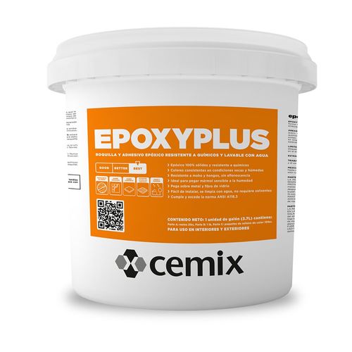 Boquilla Epoxyplus Texrite Bone 1 Gal - Cemix