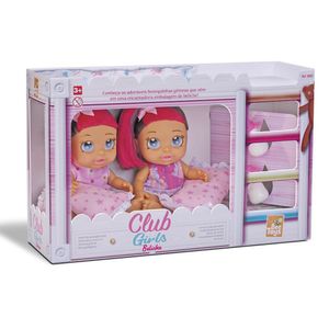 Muñecas Club Girls con Literas 19 cm