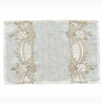 Individual  Beige Decorado